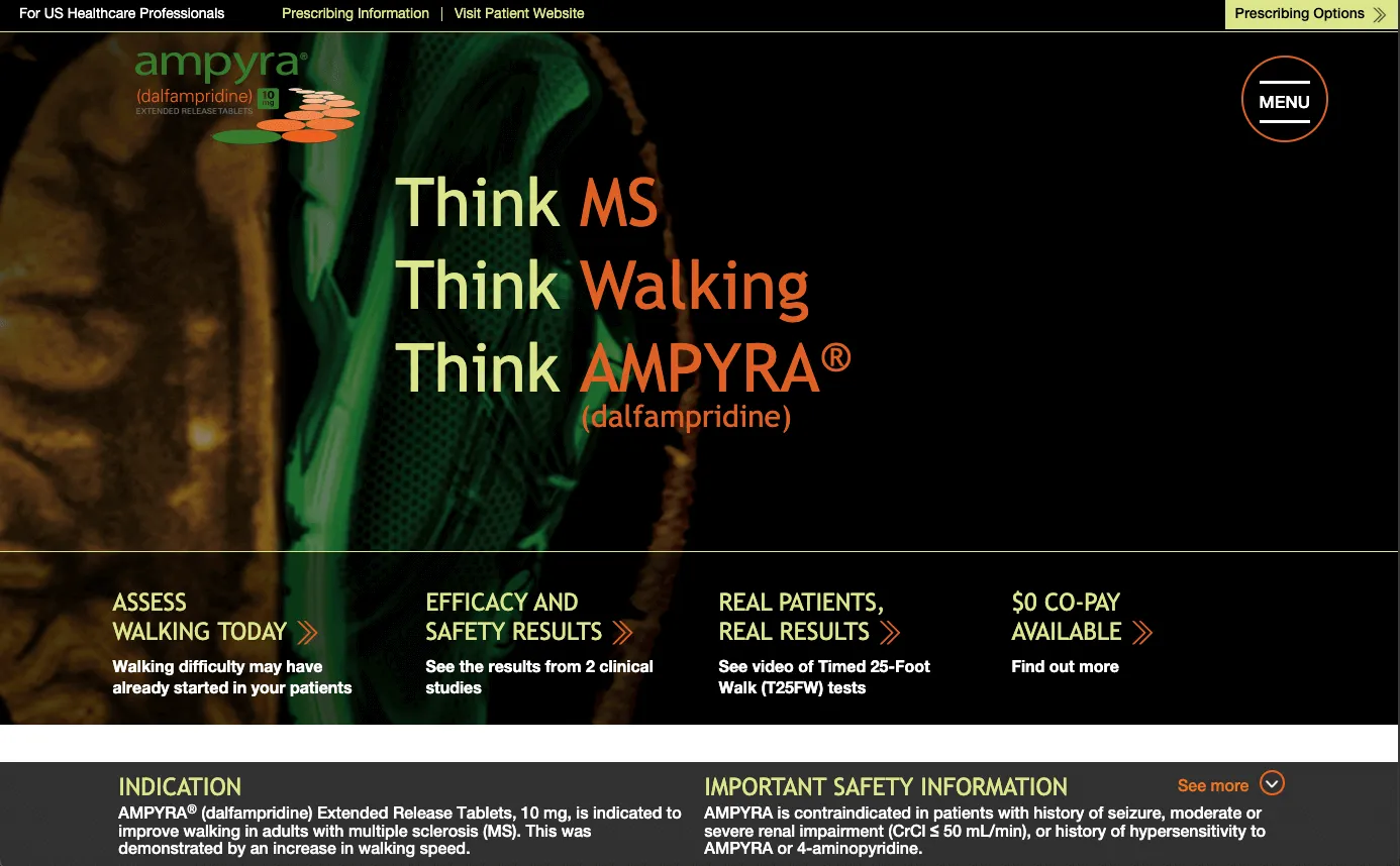 Ampyra HCP - Healthcare