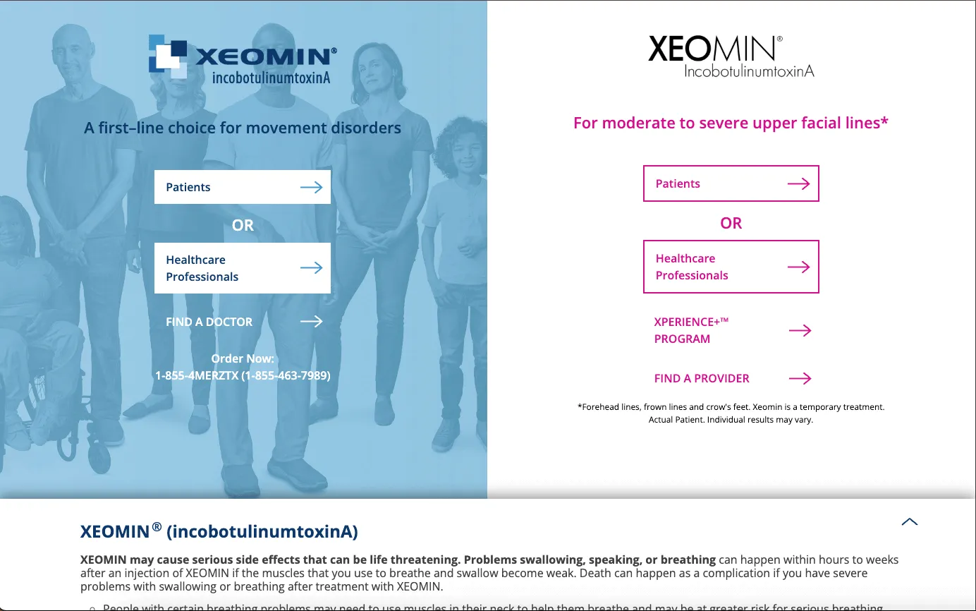 Xeomin - Healthcare
